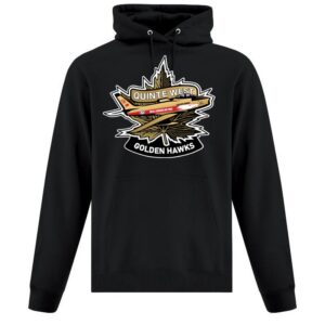 QWMH Everyday Cotton Hoodie in Black